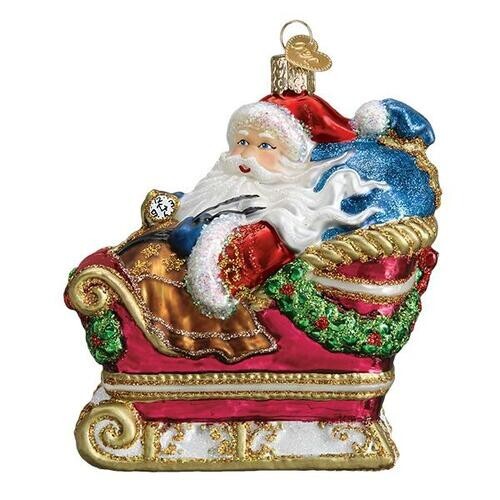 Old world christmas - world, santa